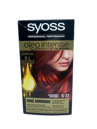 Syoss Oleo Intense Coloration glänzendes Kupferrot 5 77 farba z