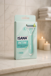 Maszynka do golenia stref intymnych ISANA aloes