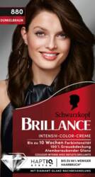 Schwarzkopf Brillance Dunkelbraun 880 farba do włosów ciemny brąz nr 880