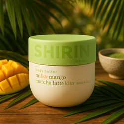 Odżywcze masło do ciała mango, matcha Shirin Beauty