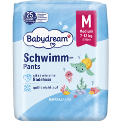 Babydream pieluchy do kąpieli, 7-13kg, rozmiar M, 11 szt.