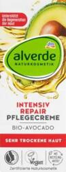 alverde Naturkosmetik intensywnie regenerujący krem na dzień  cera bardzo sucha awokado