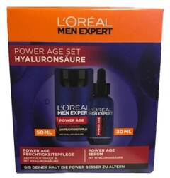 Loreal Men Expert Power Age zestaw kosmetyków do pielęgnacji twarzy dla mężczyzn