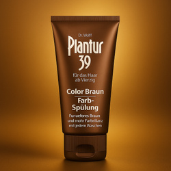 Odżywka koloryzująca włosy brązowe Dr Wolf Plantur 39