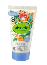 Alverde Naturkosmetik Zahngel Kinder ab 6 Monate owocowy żel do mycia zębów od 6 miesiąca