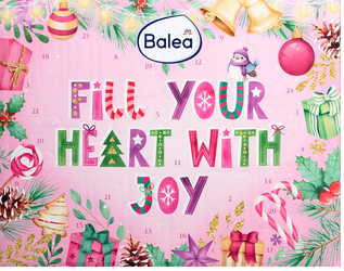 Kalendarz adwentowy damski z kosmetykami Balea 2025