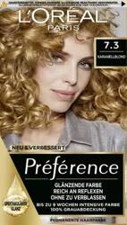 Loreal Preferance Infinia Florida 7.3 farba do włosów karmelowy blond nr 7.3